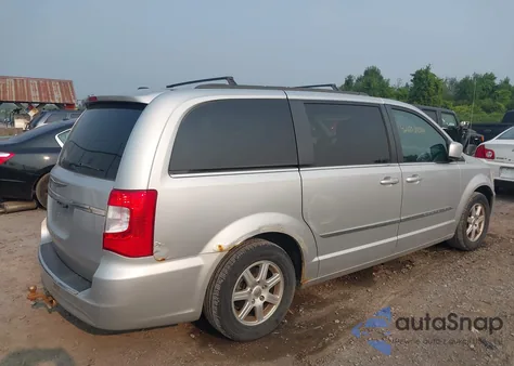 2012 Chrysler Town & Country Touring из США, поврежденный, VIN 2C4RC1BGXCR327756
